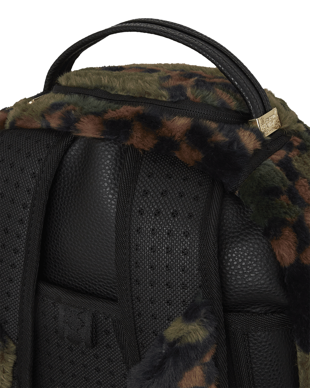 SPRAYGROUND® BACKPACK 3AM GREEN FURR BACKPACK