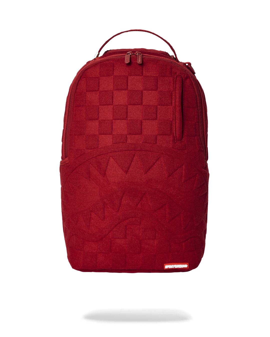 SPRAYGROUND® BACKPACK RED CHECKERED FLOCK BACKPACK