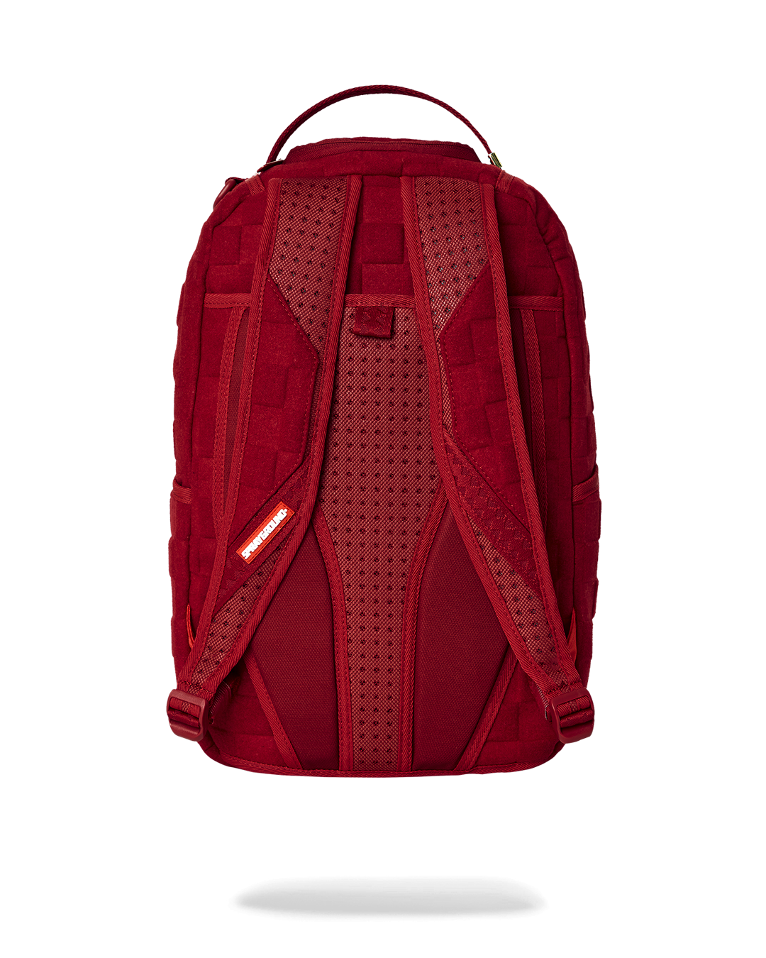 SPRAYGROUND® BACKPACK RED CHECKERED FLOCK BACKPACK