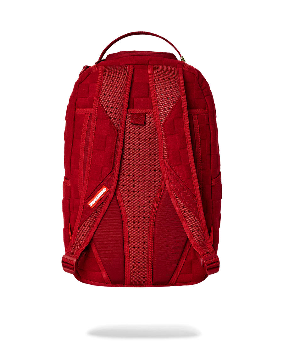 SPRAYGROUND® BACKPACK RED CHECKERED FLOCK BACKPACK