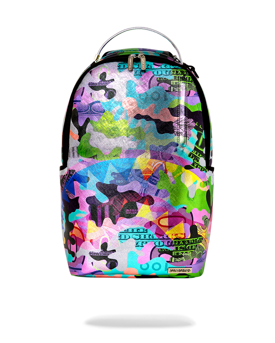 SPRAYGROUND® BACKPACK NEON CAMO MONEY BACKPACK