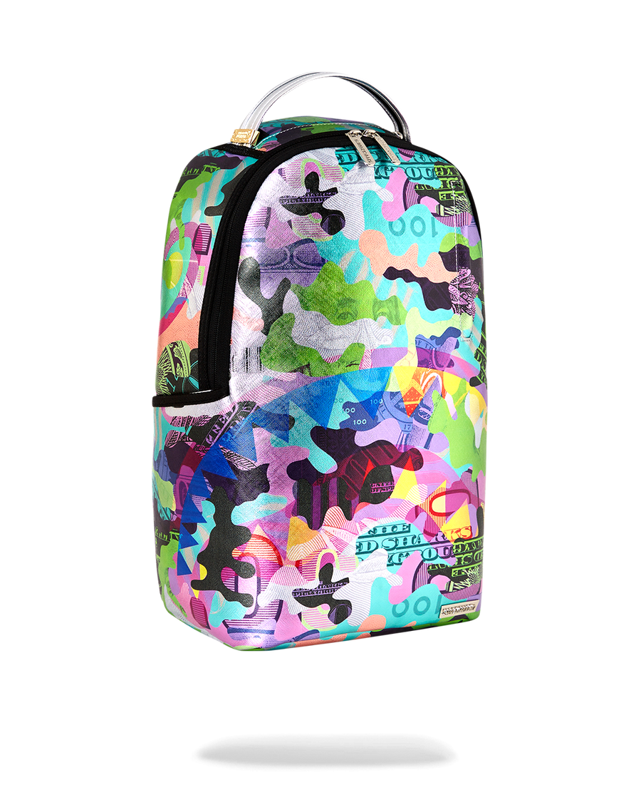 SPRAYGROUND® BACKPACK NEON CAMO MONEY BACKPACK