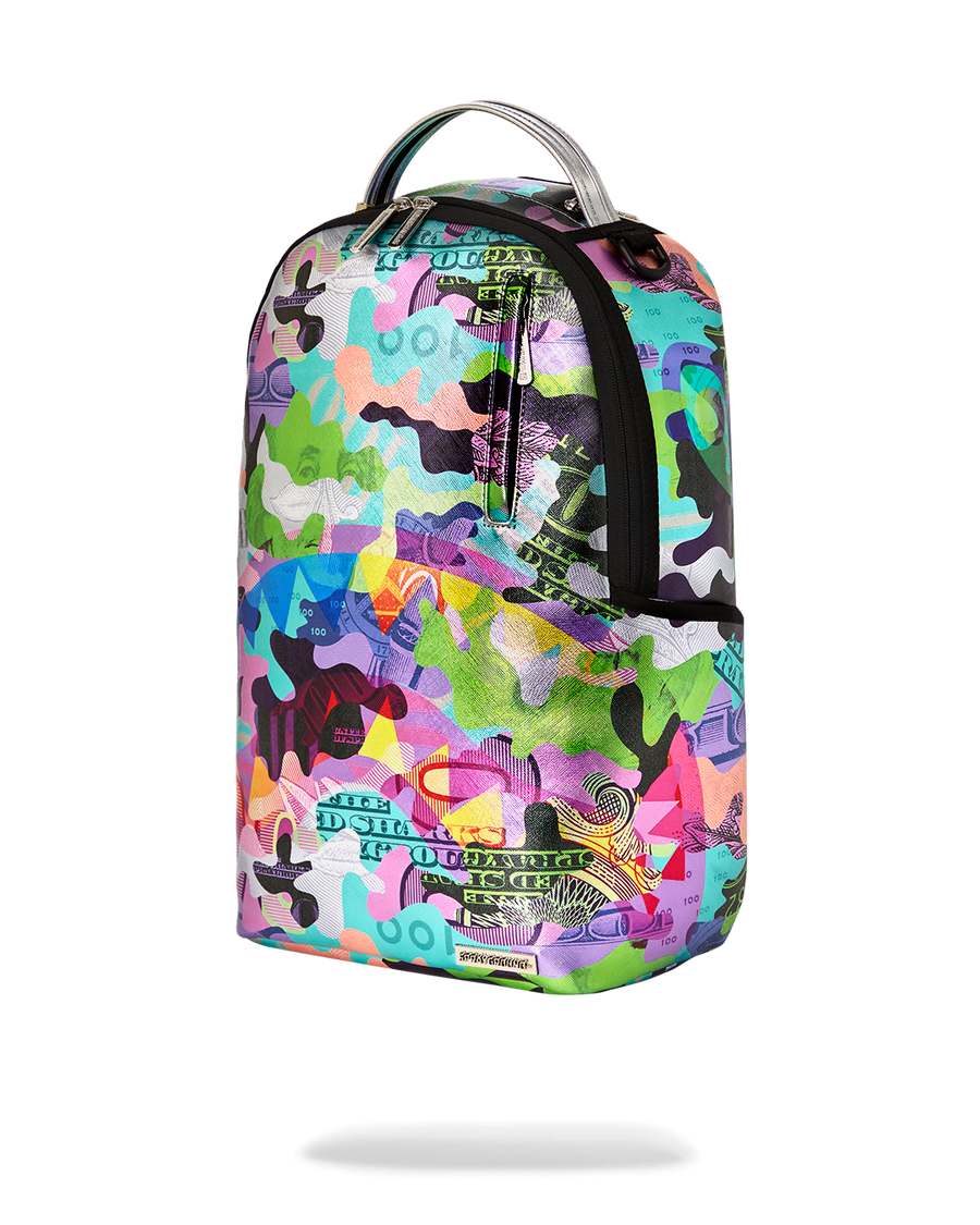 SPRAYGROUND® BACKPACK NEON CAMO MONEY BACKPACK