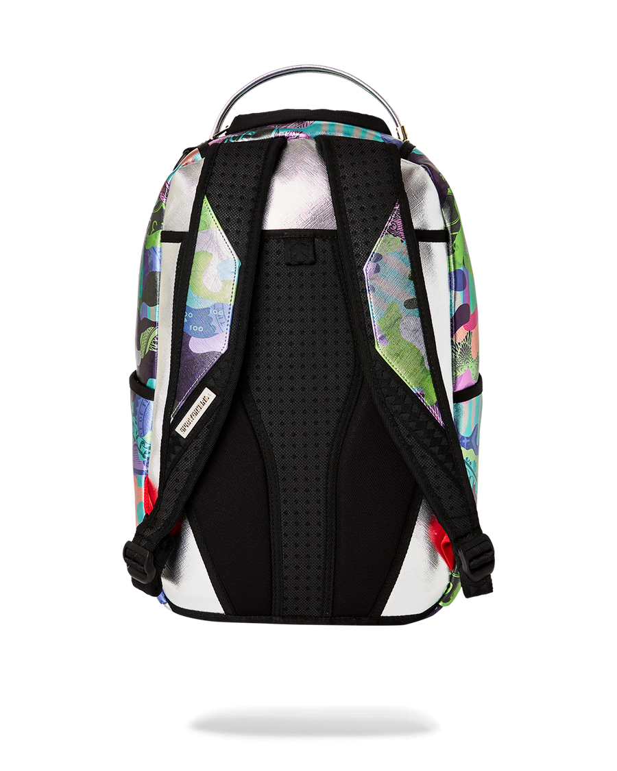 SPRAYGROUND® BACKPACK NEON CAMO MONEY BACKPACK