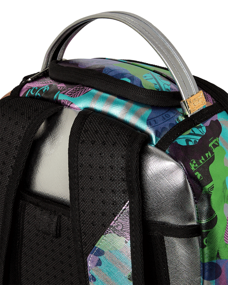 SPRAYGROUND® BACKPACK NEON CAMO MONEY BACKPACK