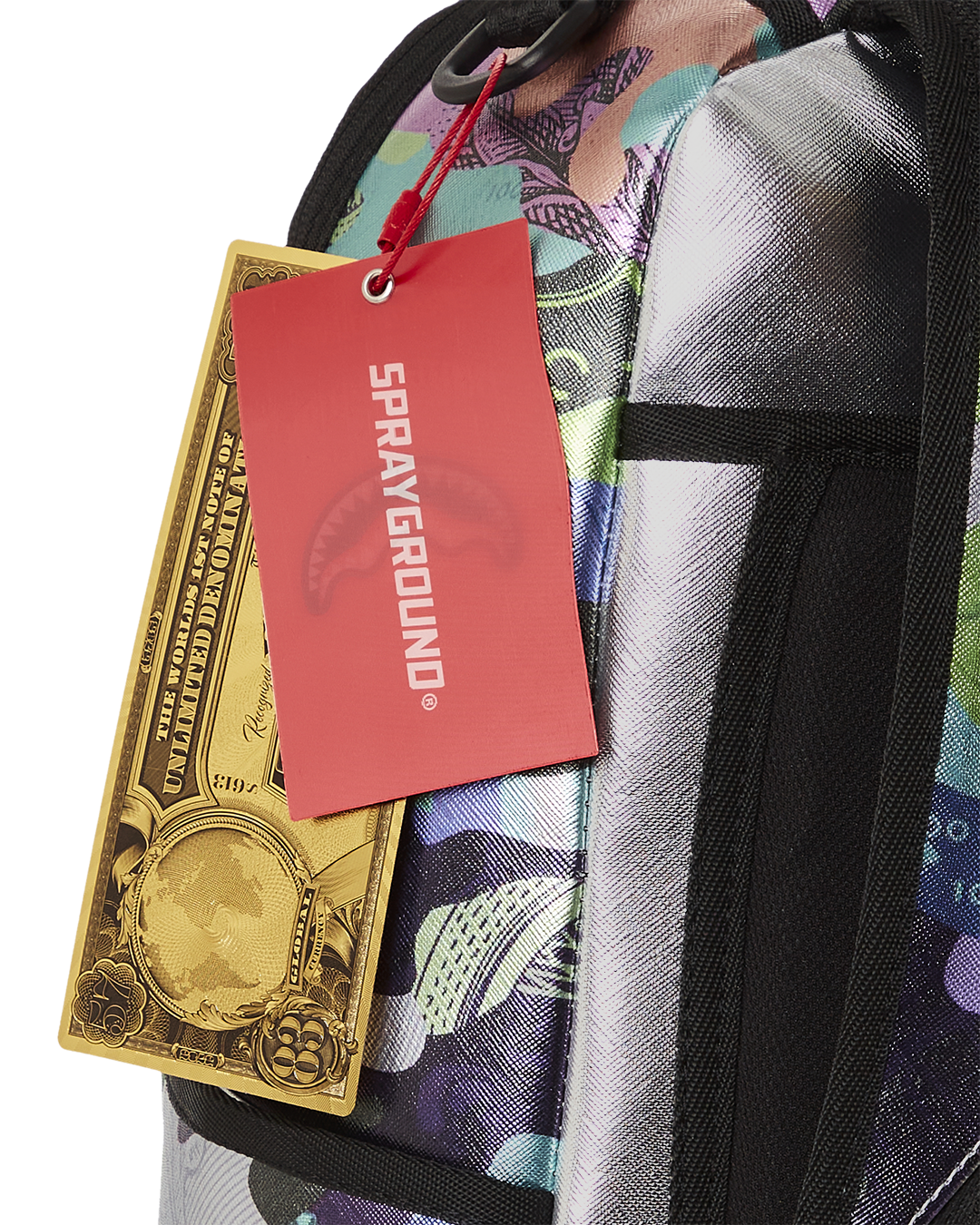 SPRAYGROUND® BACKPACK NEON CAMO MONEY BACKPACK