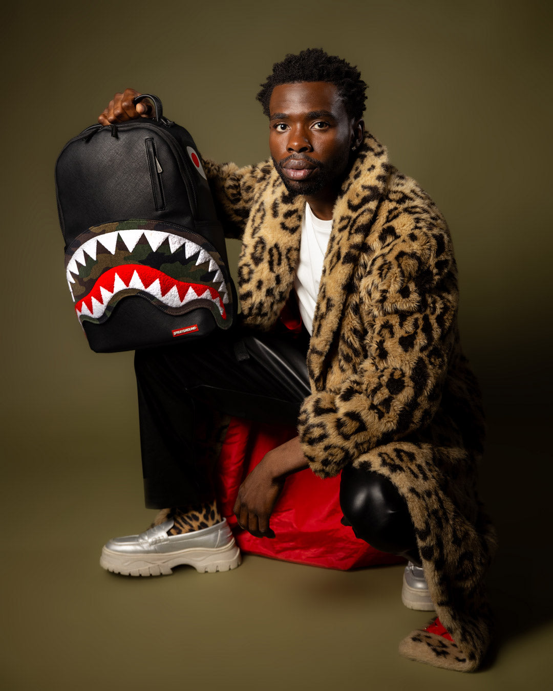 Sprayground Scrabble Shark Backpack (DLXV)