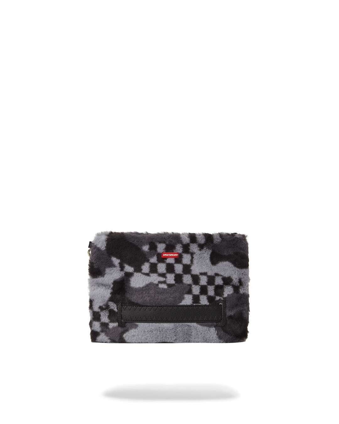 SPRAYGROUND® POUCHETTE BLACK 3AM FURR CROSSOVER CLUTCH