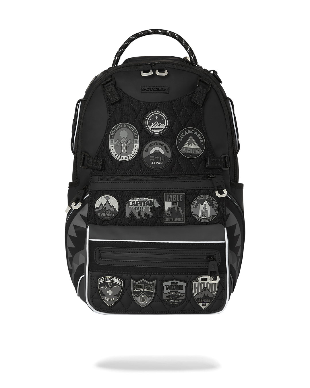 SPRAYGROUND® BACKPACK THE GLOBAL EXPEDITION BLACK BACKPACK