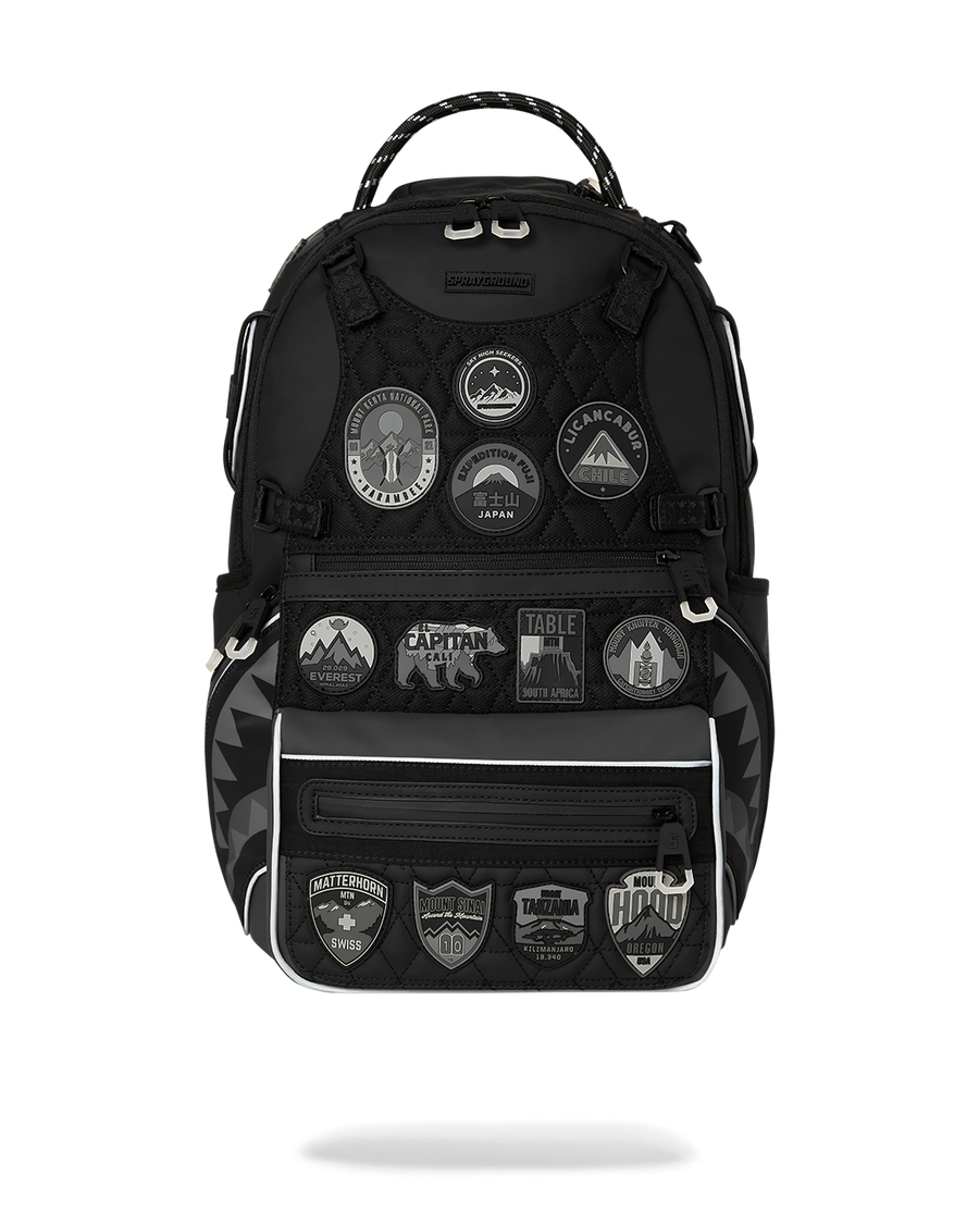 SPRAYGROUND® BACKPACK THE GLOBAL EXPEDITION BLACK BACKPACK