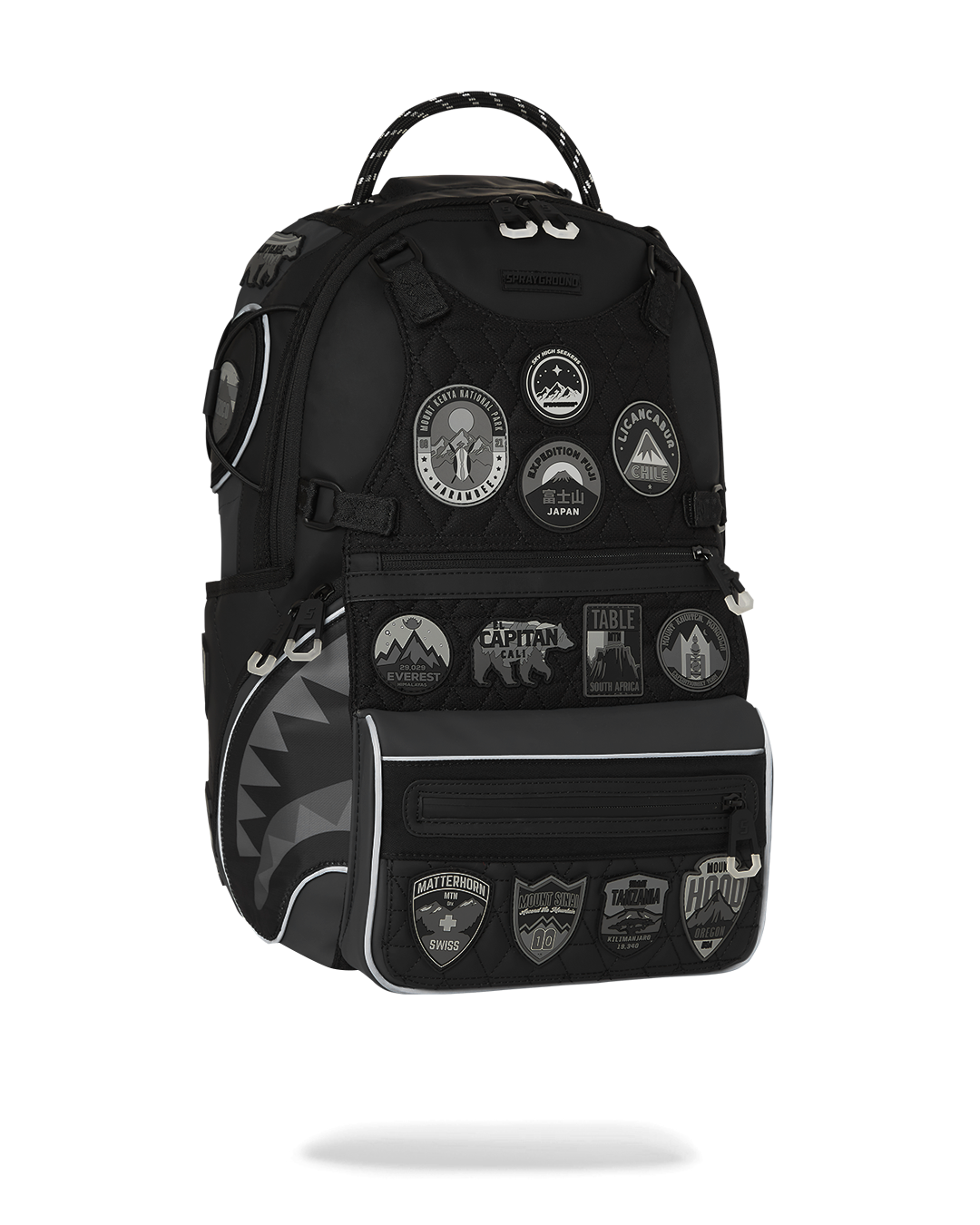 SPRAYGROUND® BACKPACK THE GLOBAL EXPEDITION BLACK BACKPACK