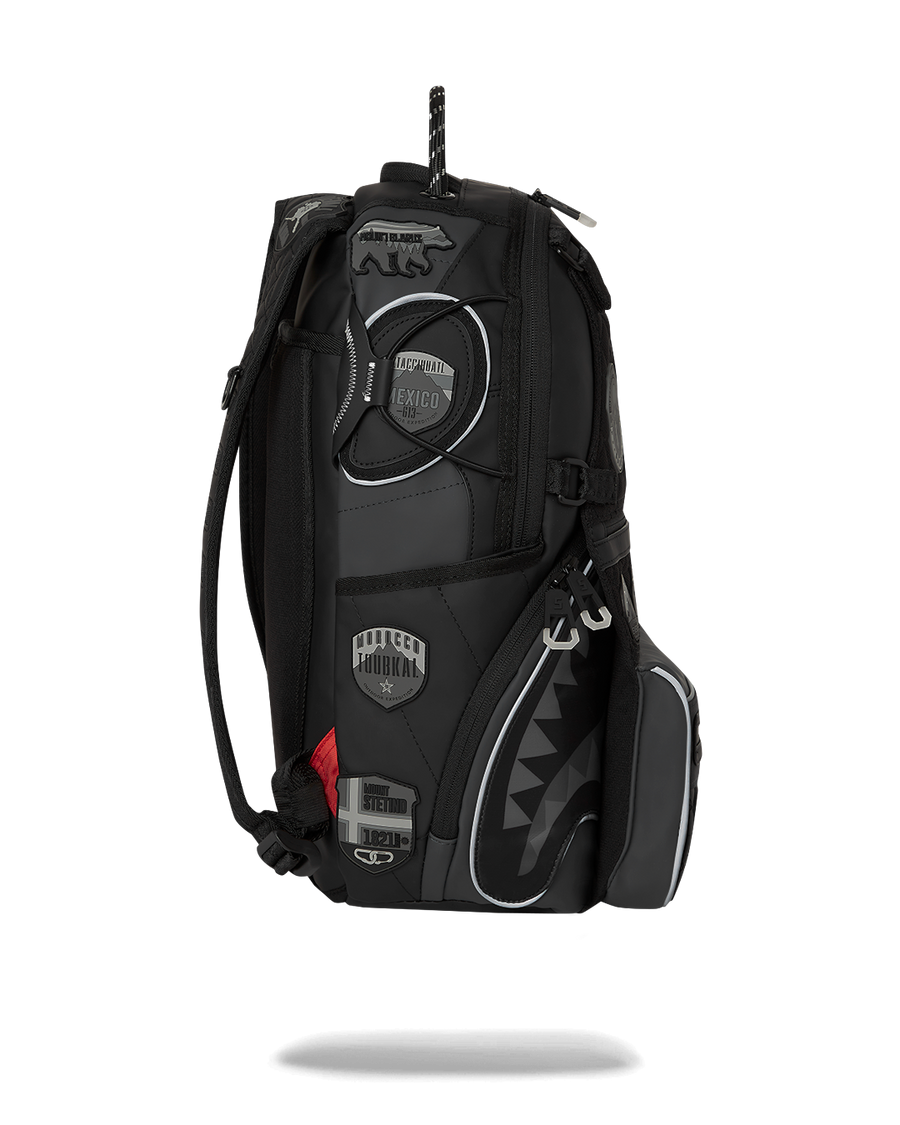 SPRAYGROUND® BACKPACK THE GLOBAL EXPEDITION BLACK BACKPACK