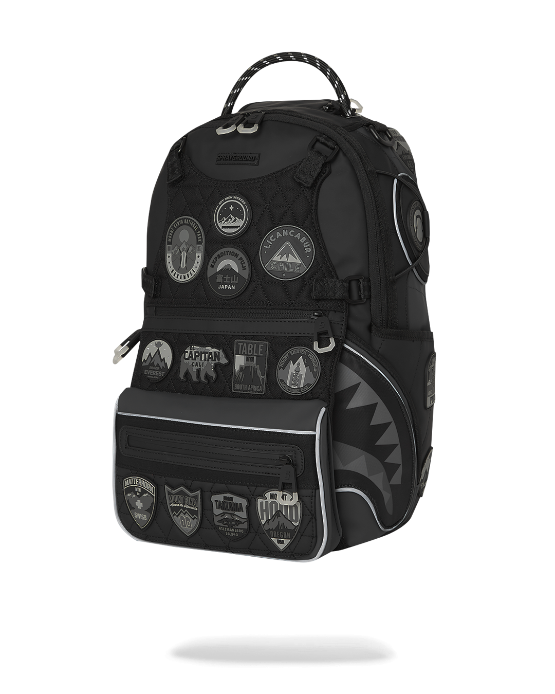 SPRAYGROUND® BACKPACK THE GLOBAL EXPEDITION BLACK BACKPACK