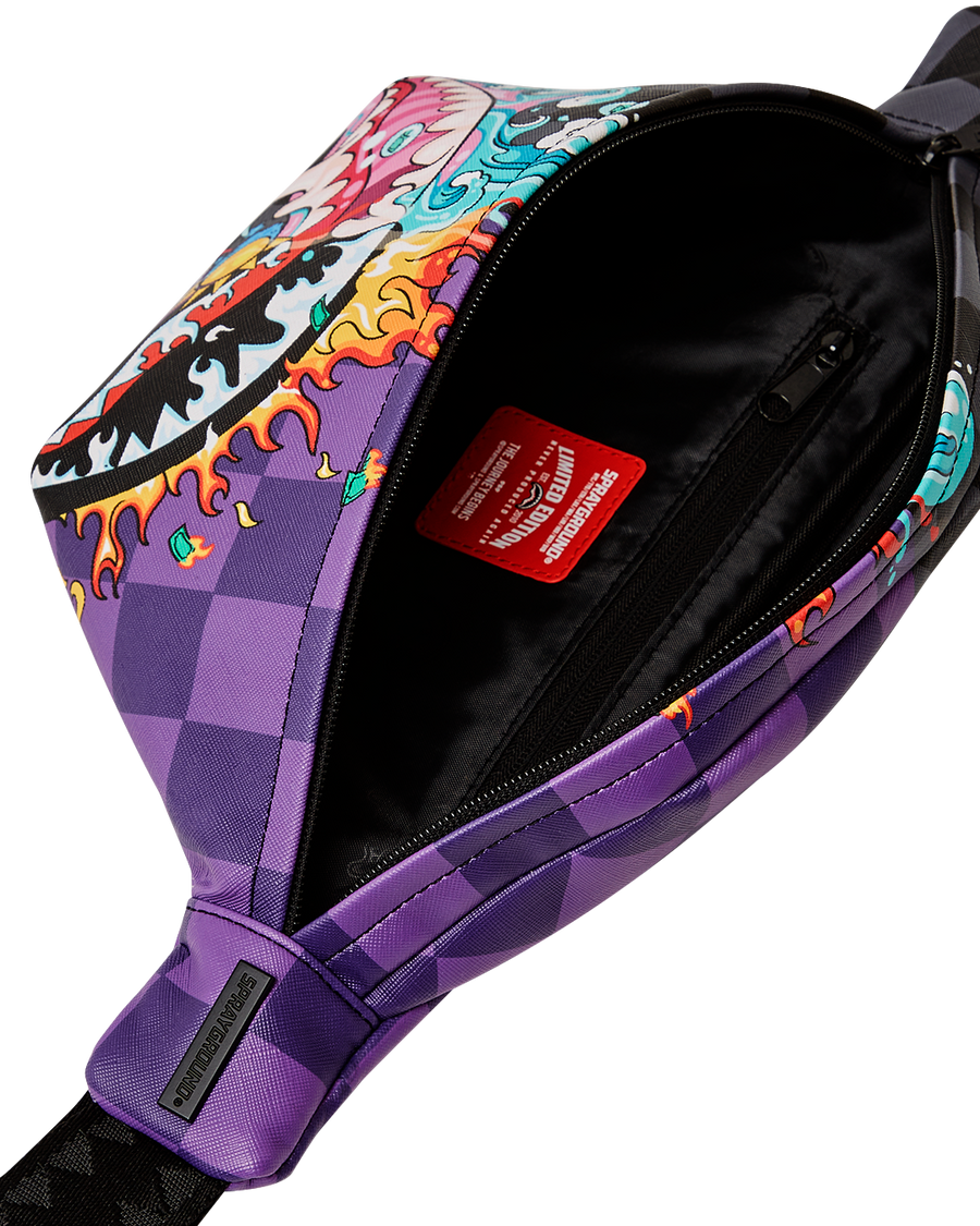 SPRAYGROUND® CROSSBODY CRAZY EYES SAVVY CROSSBODY