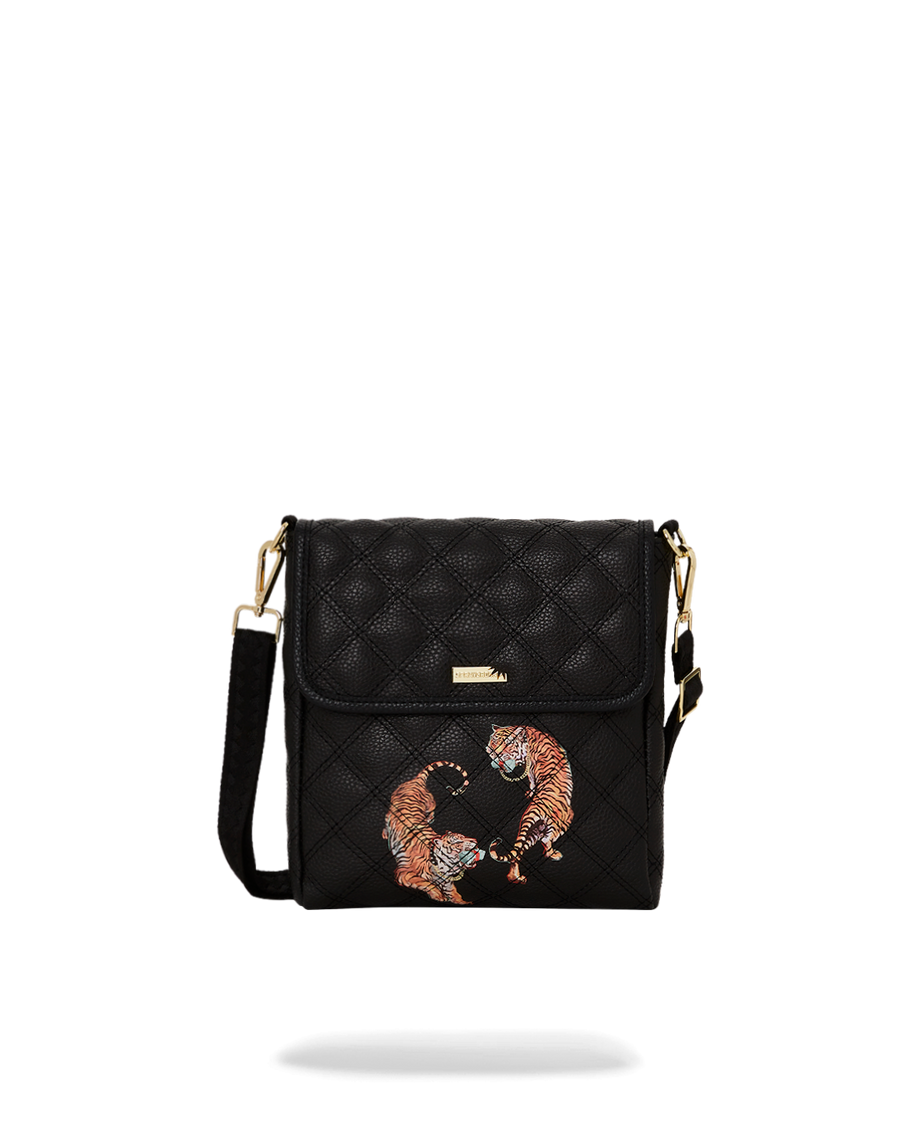 SPRAYGROUND® SLING MONEY TIGERS MESSENGER SLING BAG