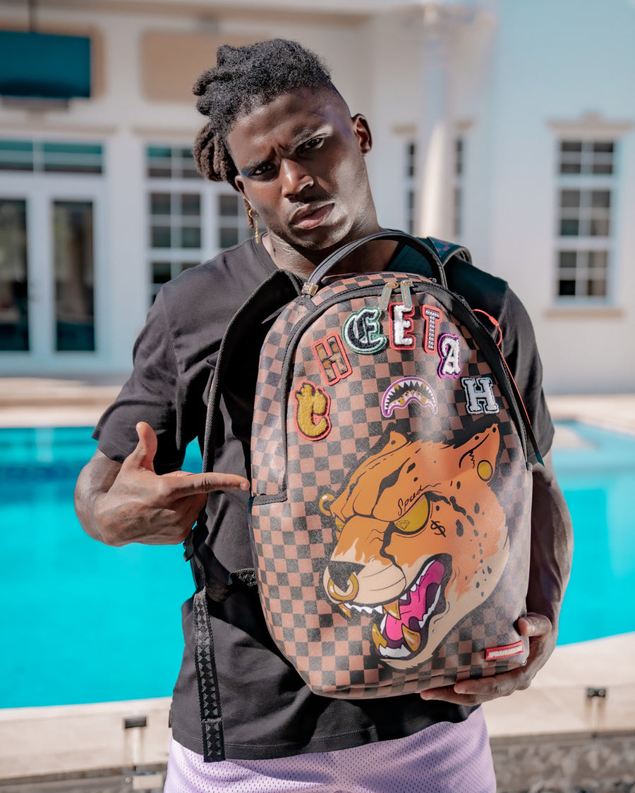 SPRAYGROUND® BACKPACK CHEETAH SPEED SHARK BACKPACK (TYREEK HILL COLLAB)