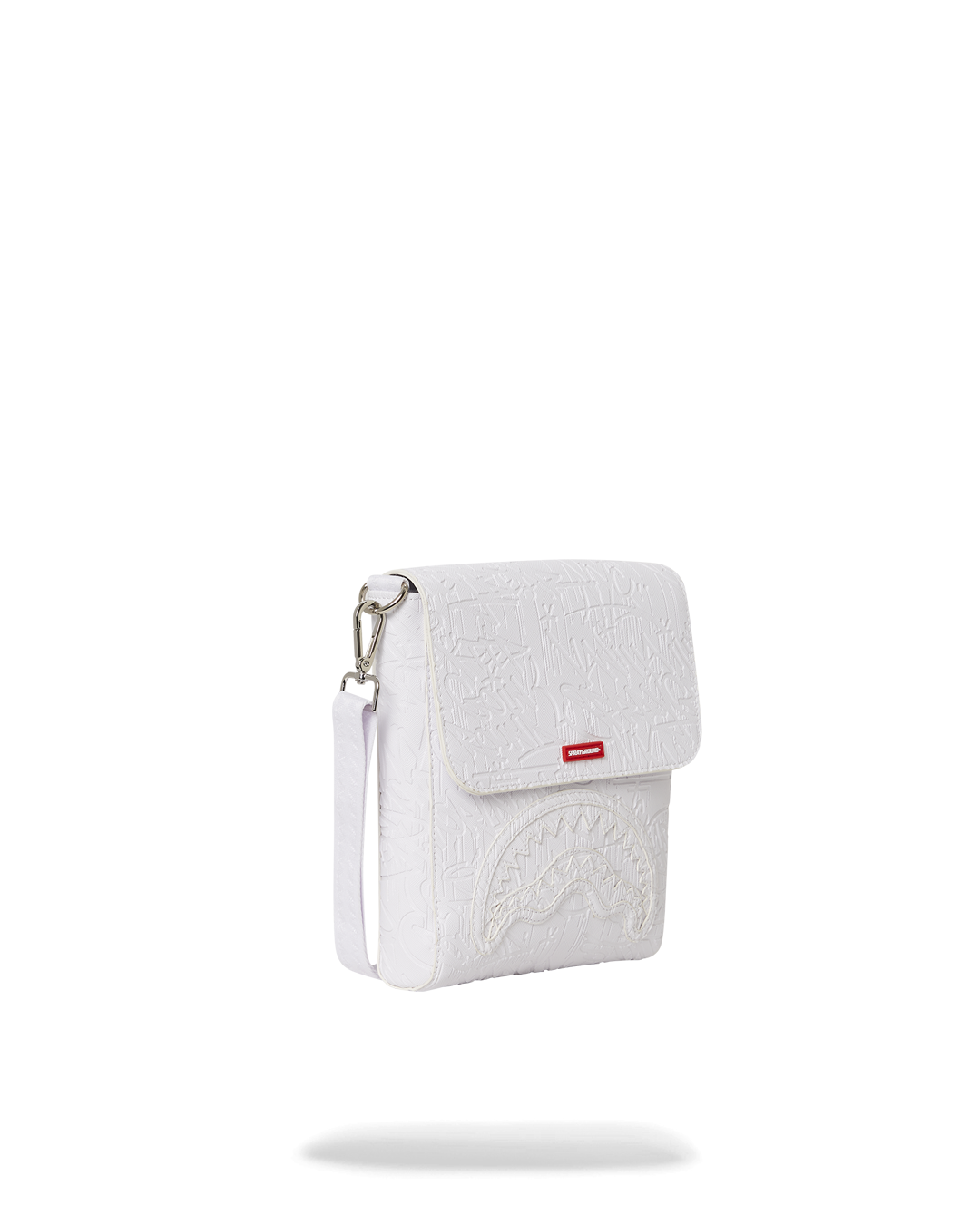 SPRAYGROUND® SLING WHITE SCRIBBLE MESSENGER SLING BAG