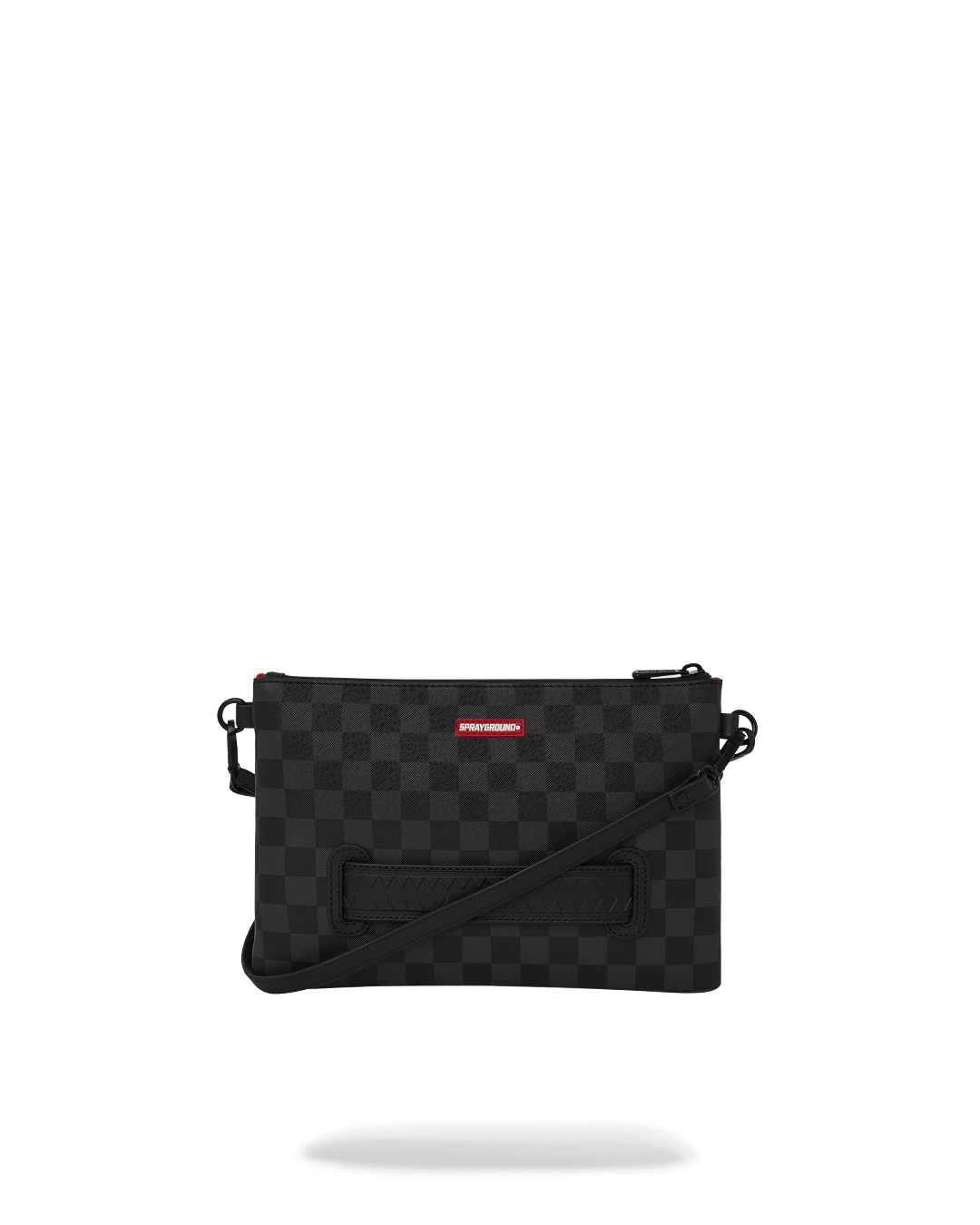 SPRAYGROUND® POUCHETTE CENSORED SHARK CROSSOVER CLUTCH