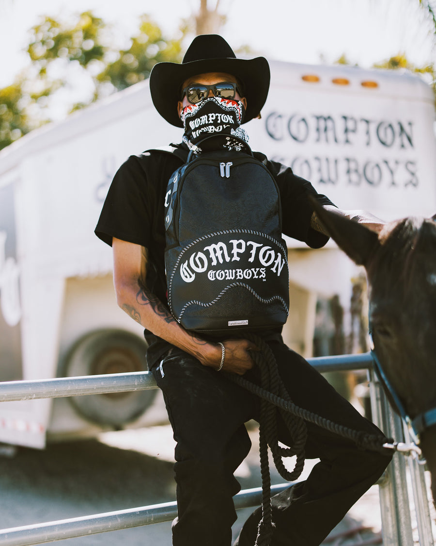 SPRAYGROUND® BACKPACK COMPTON COWBOYS EMBOSSED BACKPACK