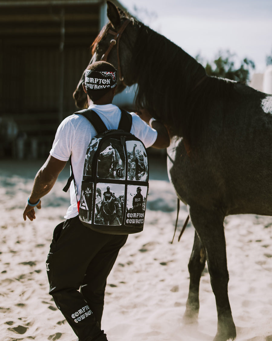 SPRAYGROUND® BACKPACK COMPTON COWBOYS PHOTOS BACKPACK