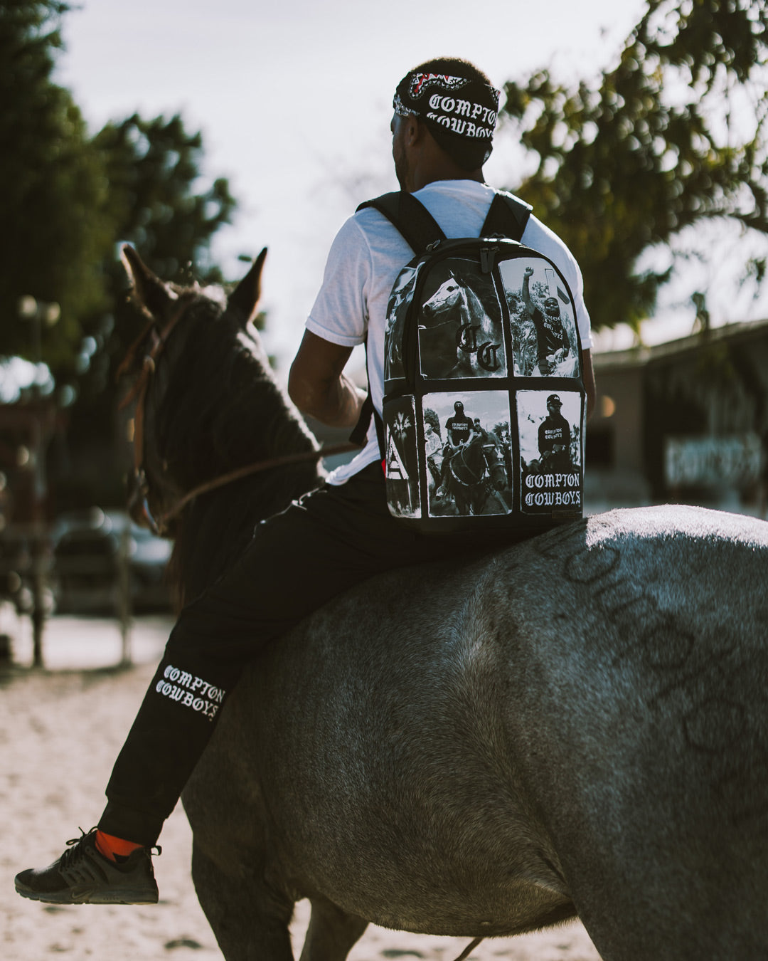 SPRAYGROUND® BACKPACK COMPTON COWBOYS PHOTOS BACKPACK