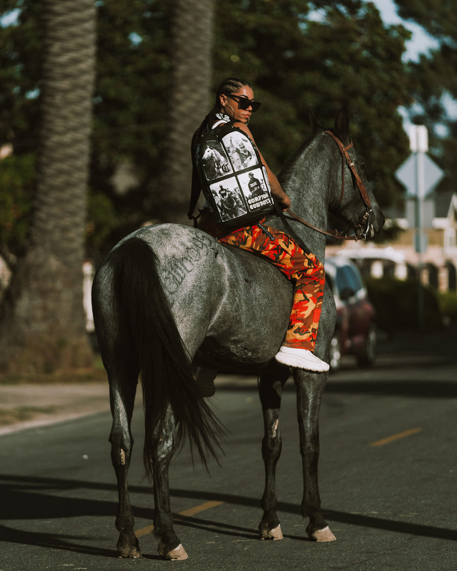 SPRAYGROUND® BACKPACK COMPTON COWBOYS PHOTOS BACKPACK