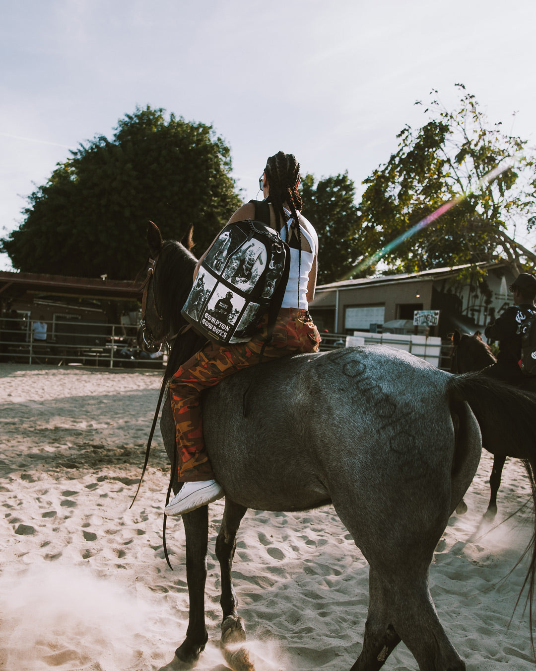 SPRAYGROUND® BACKPACK COMPTON COWBOYS PHOTOS BACKPACK