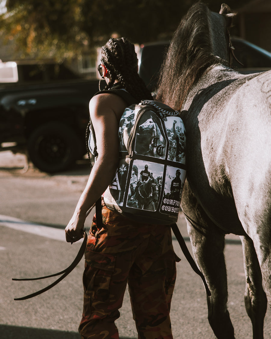 SPRAYGROUND® BACKPACK COMPTON COWBOYS PHOTOS BACKPACK