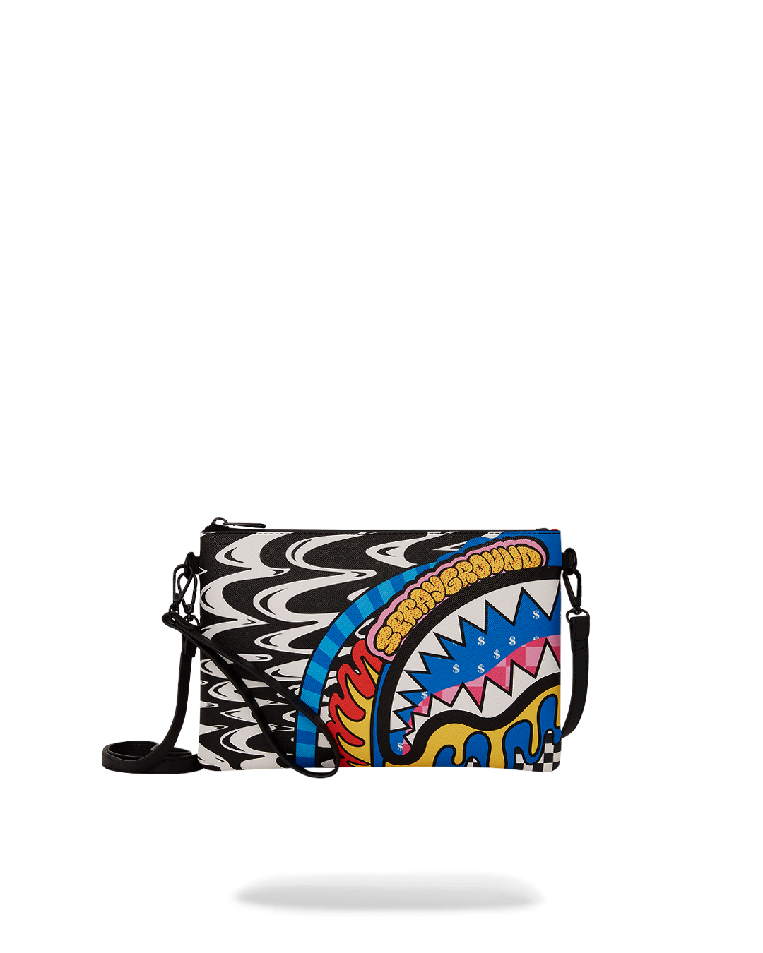 SPRAYGROUND® POUCHETTE MOSH PIT CROSSOVER CLUTCH