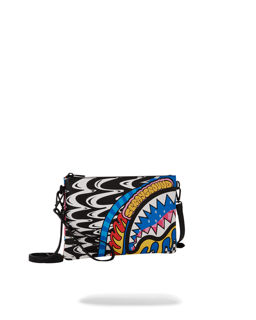 SPRAYGROUND® POUCHETTE MOSH PIT CROSSOVER CLUTCH