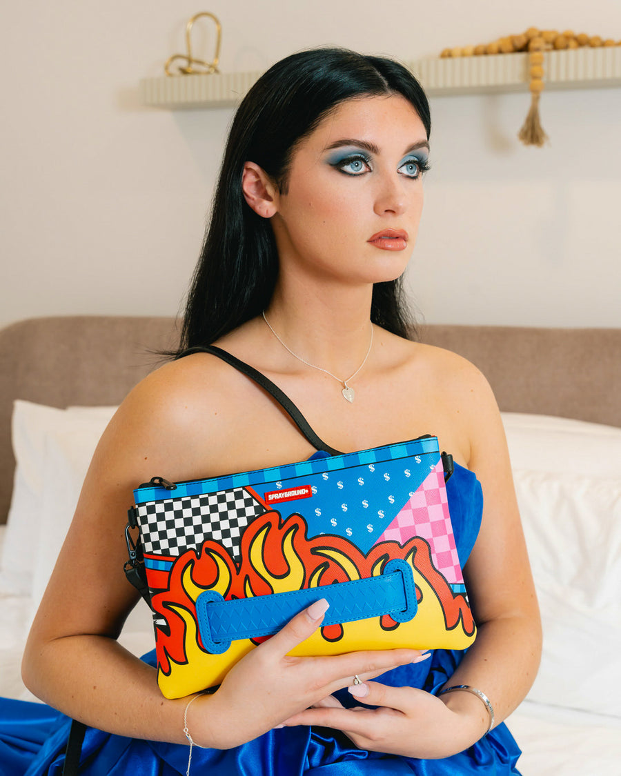 SPRAYGROUND® POUCHETTE MOSH PIT CROSSOVER CLUTCH