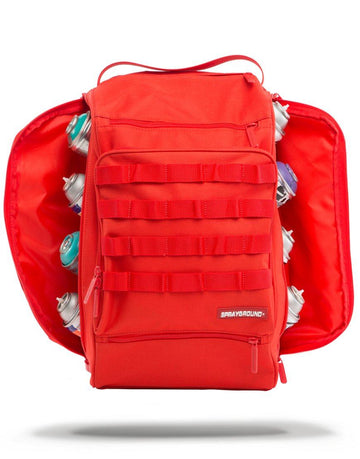 SPRAYGROUND® BACKPACK RED GUB (GRAFFITI UTILITY BACKPACK)