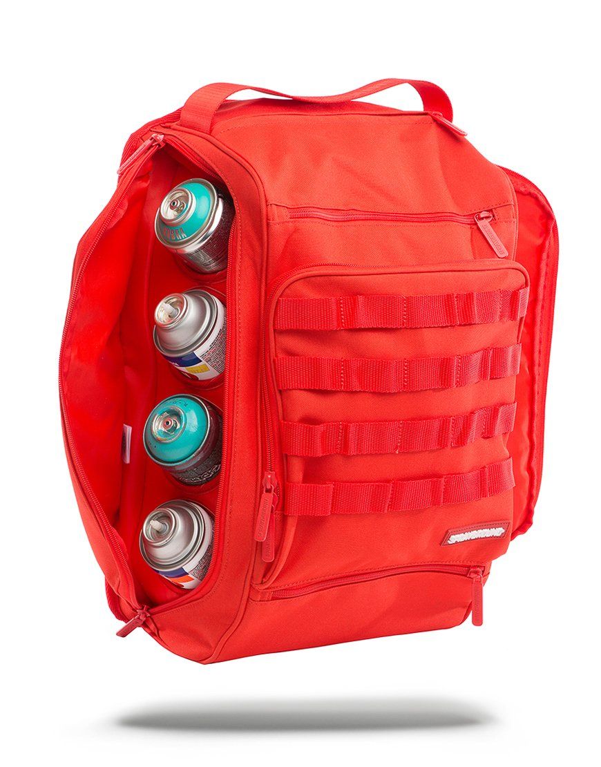 SPRAYGROUND® BACKPACK RED GUB (GRAFFITI UTILITY BACKPACK)