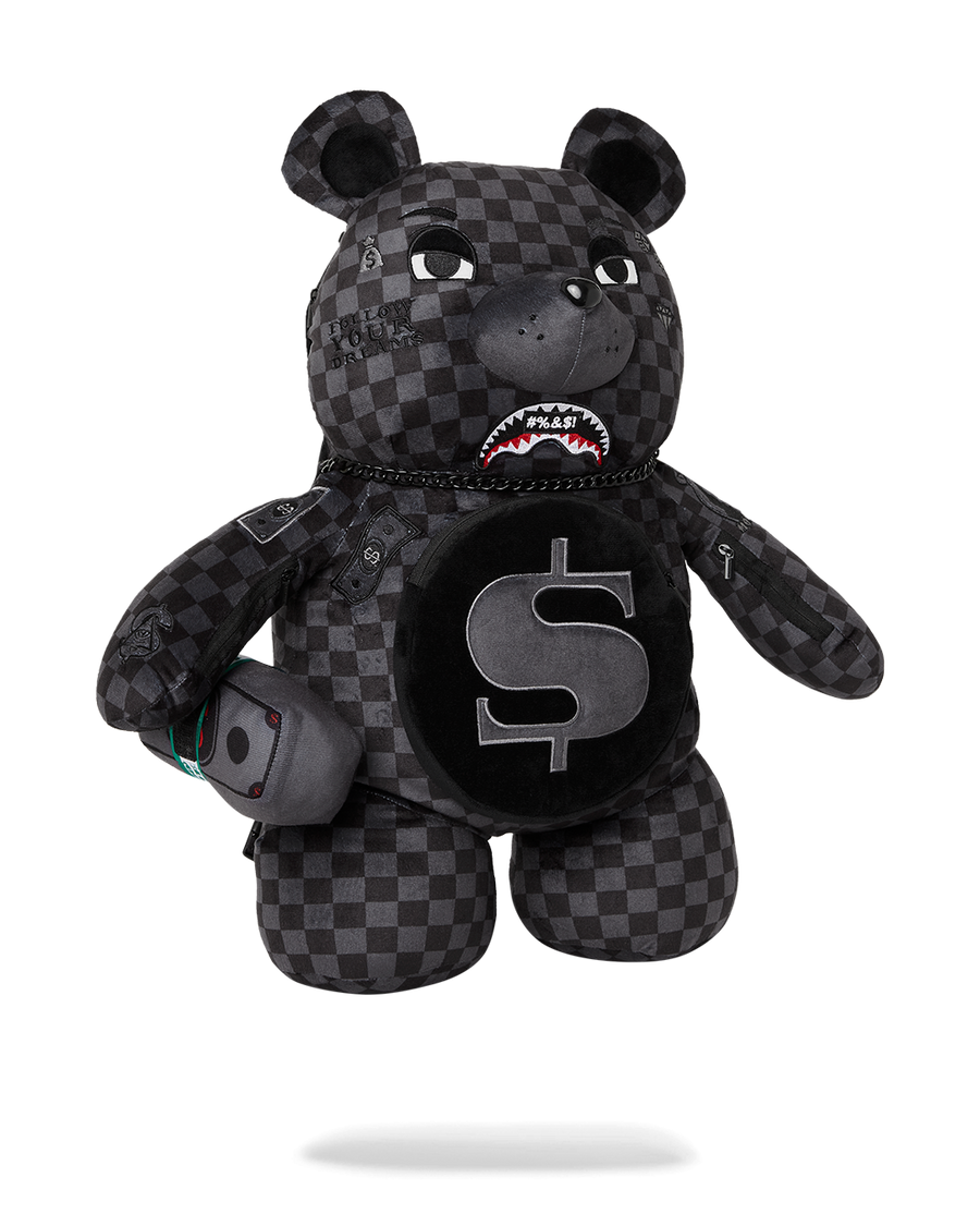 SPRAYGROUND® BACKPACK CENSORED SHARK MONEYBEAR TEDDYBEAR BACKPACK