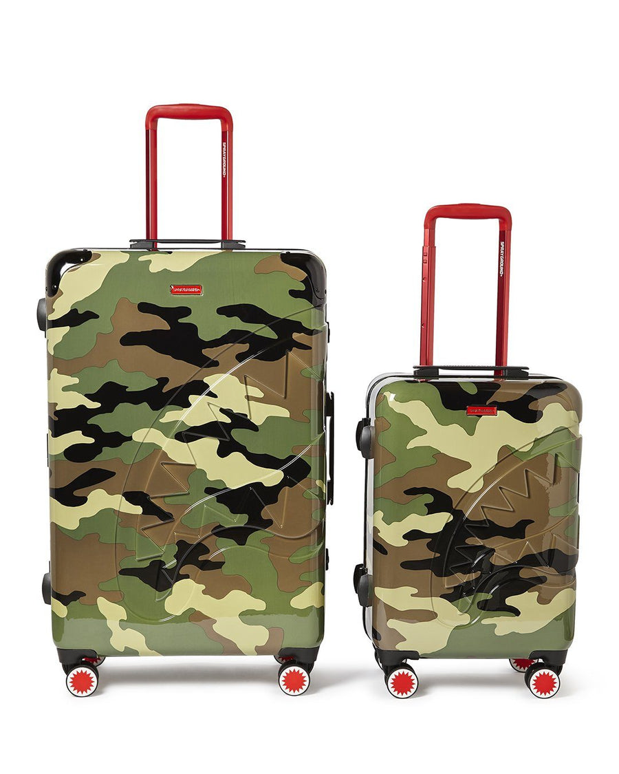 SPRAYGROUND® LUGGAGE JUNGLE PARIS 2 PC LUGGAGE SET (CARRY-ON & FULL-SIZE)