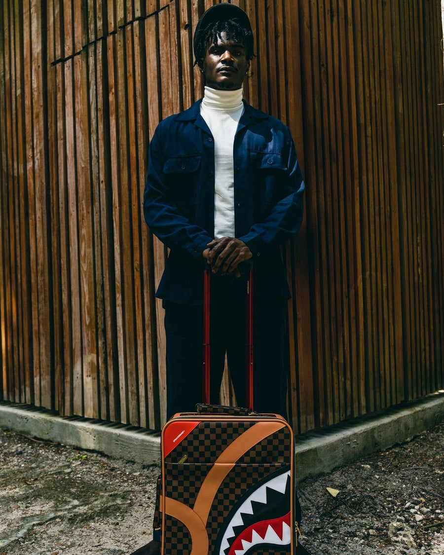 SPRAYGROUND® LUGGAGE HENNY AIR TO THE THRONE JETSETTER CARRY-ON LUGGAGE