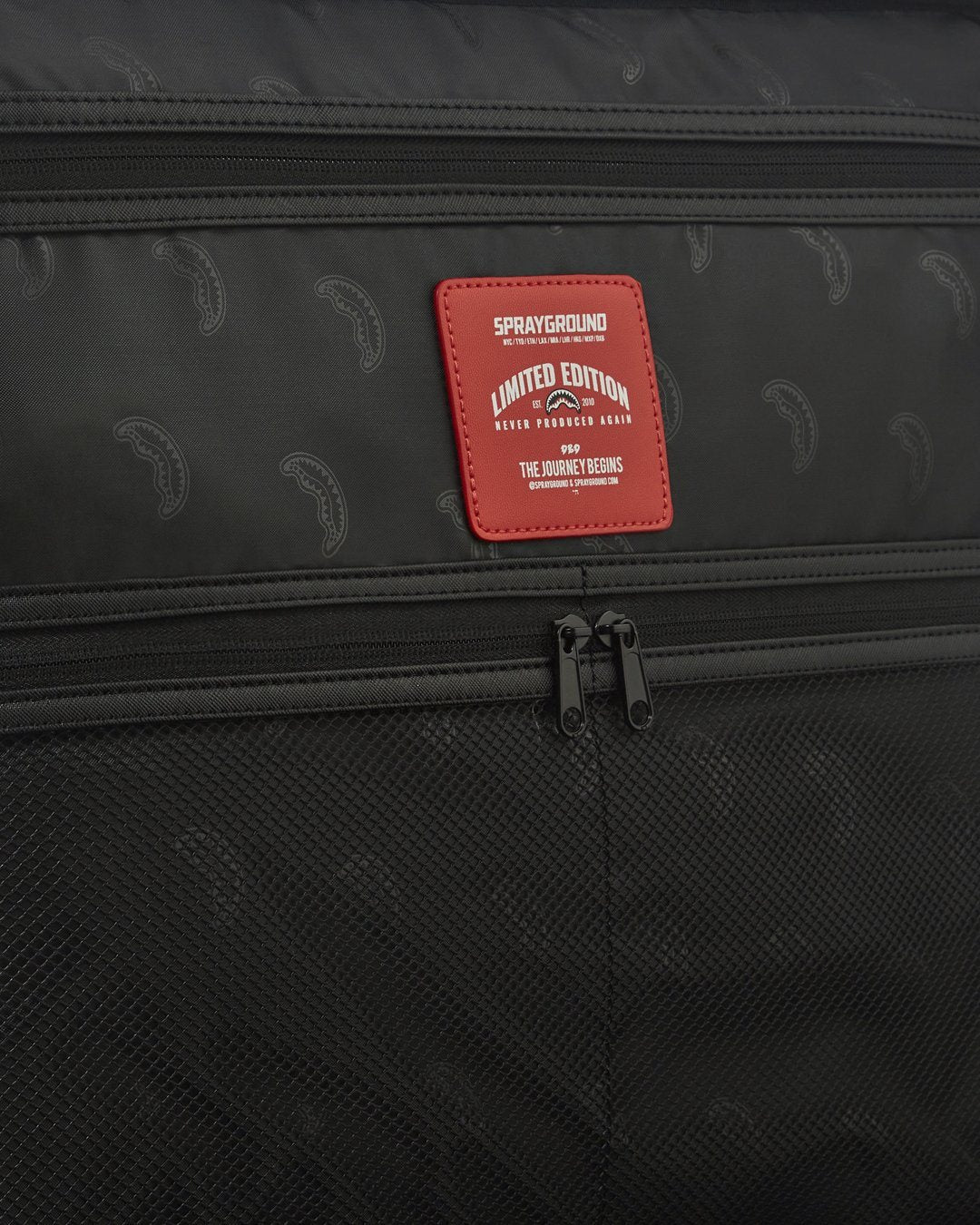 SPRAYGROUND® LUGGAGE 3AM NEVER SLEEP JETSETTER CARRY-ON LUGGAGE