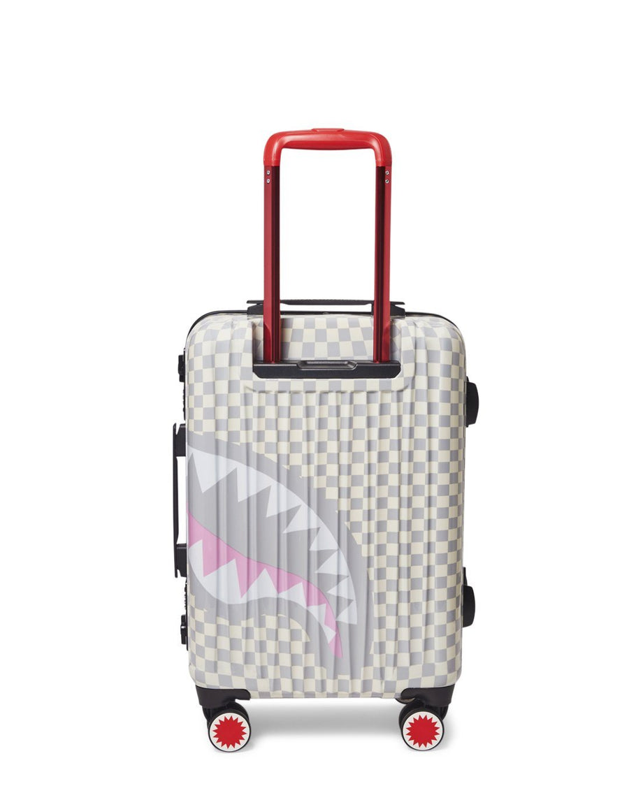 SPRAYGROUND® LUGGAGE ROSE ALL DAY LA PALAIS SHARKNAUTICS HARDSHELL CARRY-ON LUGGAGE
