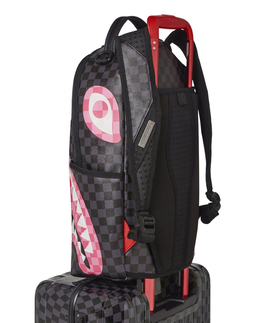 SPRAYGROUND® LUGGAGE SHARKS IN CANDY CARRY-ON LUGGAGE