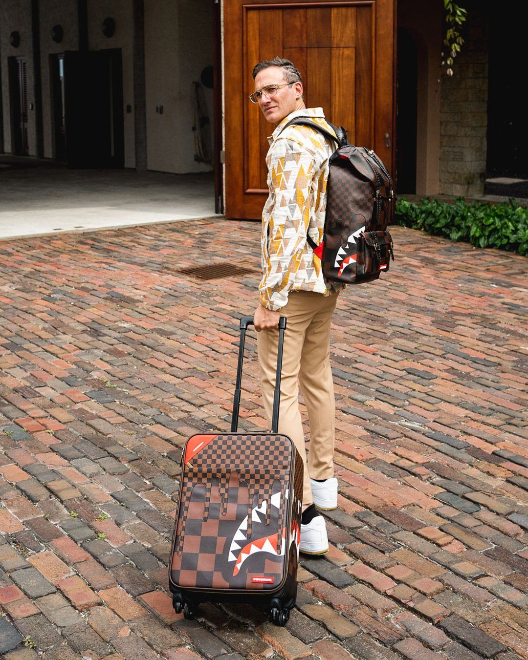 Sprayground sharks in paris xtc backpack multi Clearance