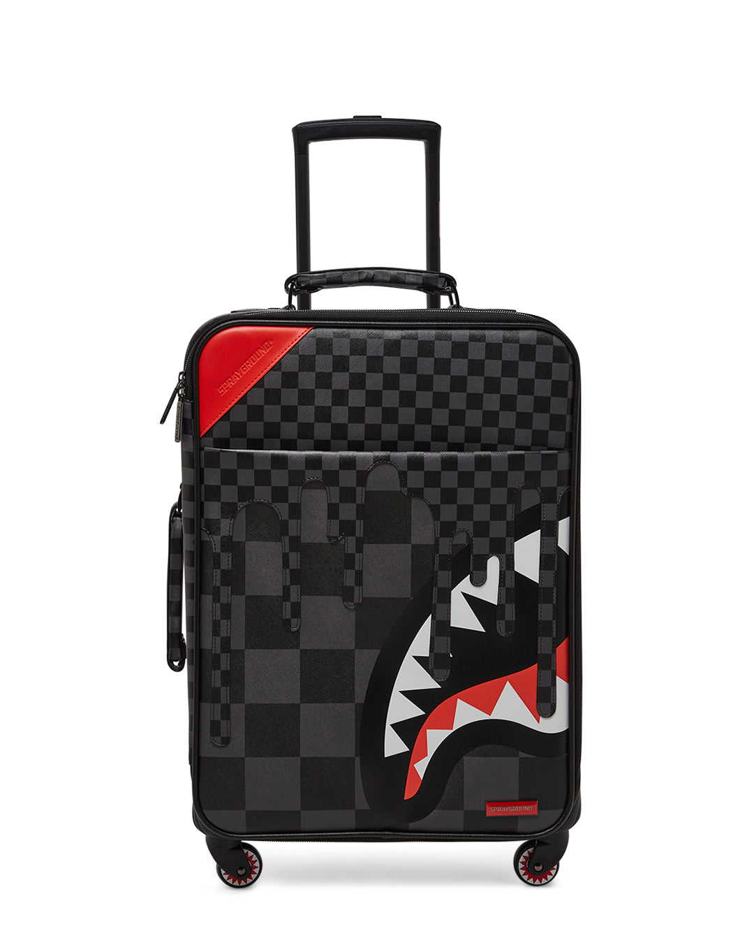 SPRAYGROUND® LUGGAGE XTC GREY SHARKS IN PARIS JETSETTER CARRY-ON LUGGAGE