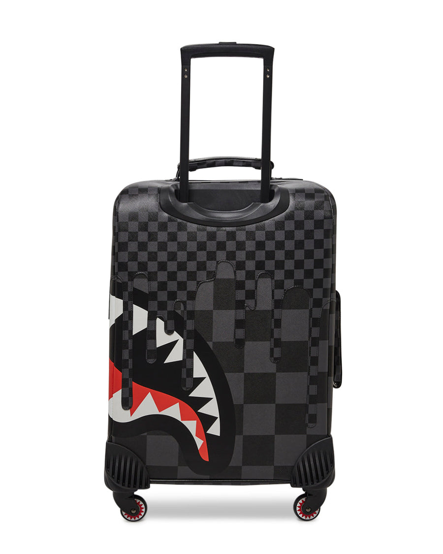 SPRAYGROUND® LUGGAGE XTC GREY SHARKS IN PARIS JETSETTER CARRY-ON LUGGAGE