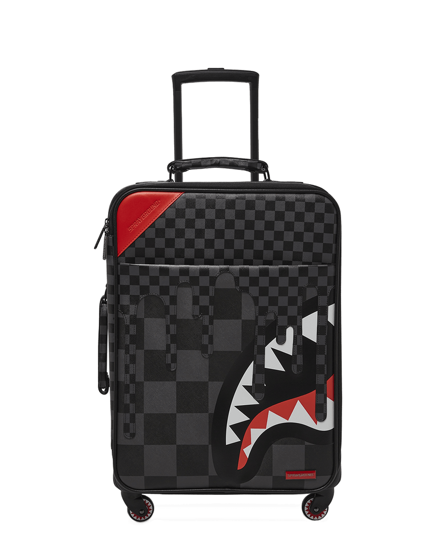 SPRAYGROUND® LUGGAGE XTC GREY SHARKS IN PARIS JETSETTER CARRY-ON LUGGAGE