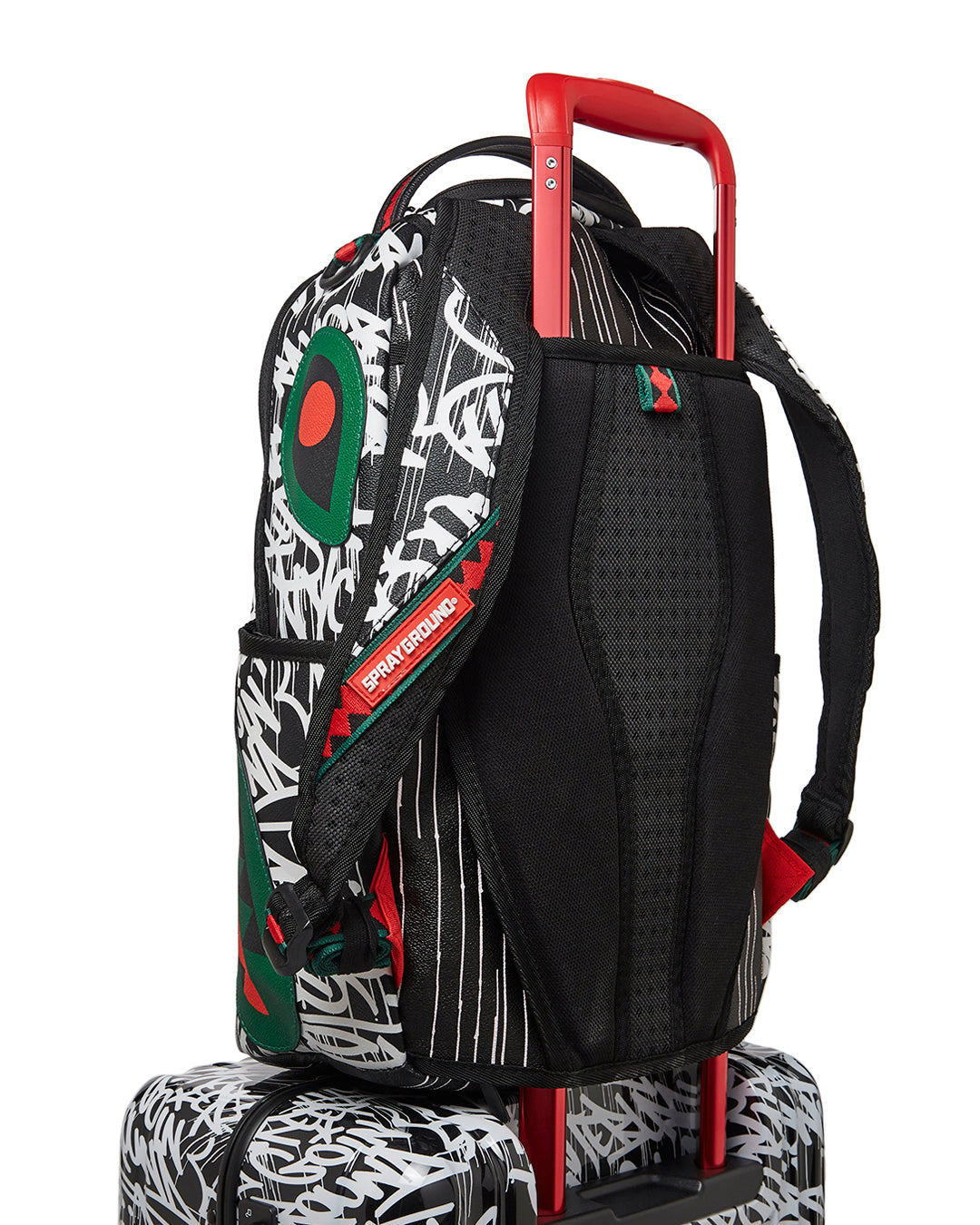 SPRAYGROUND® LUGGAGE NIGHT NIGHT SHARKNAUTICS HARDSHELL CARRY-ON LUGGAGE