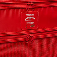 SPRAYGROUND® LUGGAGE RED RIVIERA JETSETTER CARRY-ON LUGGAGE