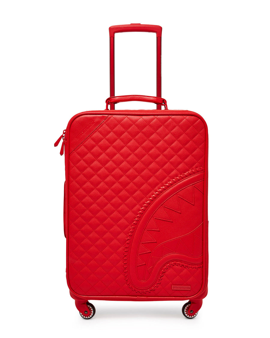 SPRAYGROUND® LUGGAGE RED RIVIERA JETSETTER CARRY-ON LUGGAGE