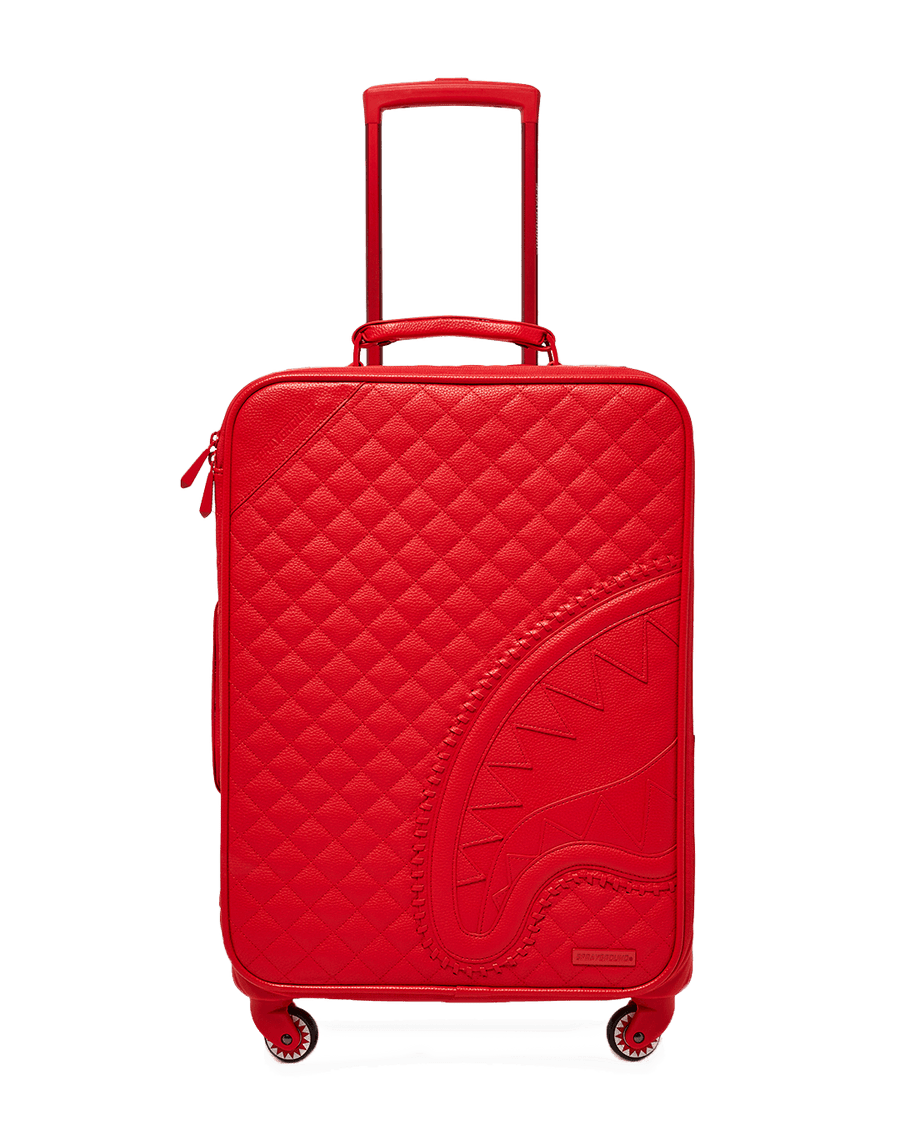 SPRAYGROUND® LUGGAGE RED RIVIERA JETSETTER CARRY-ON LUGGAGE