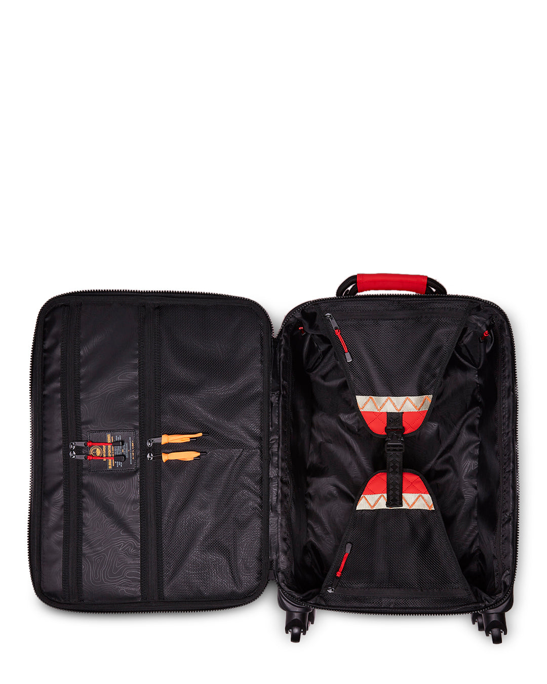 Sprayground Expedition Red & Black Backpack