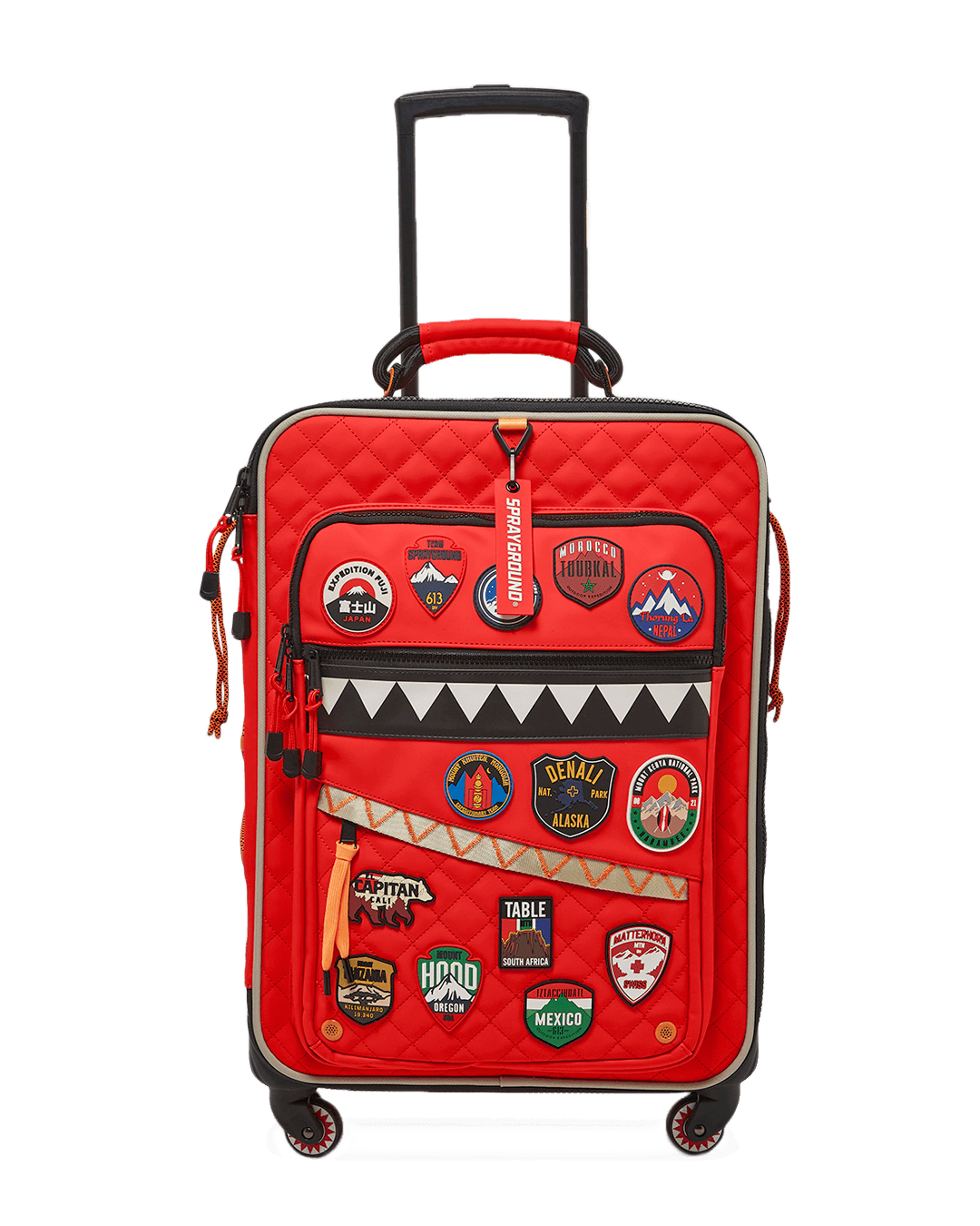 SPRAYGROUND® LUGGAGE THE GLOBAL EXPEDITION JETSETTER CARRY-ON LUGGAGE