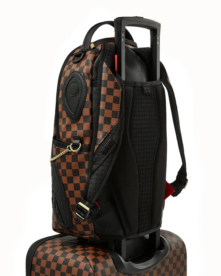 SPRAYGROUND® LUGGAGE HENNY LOCK SHARKS IN PARIS JETSETTER CARRY-ON LUGGAGE